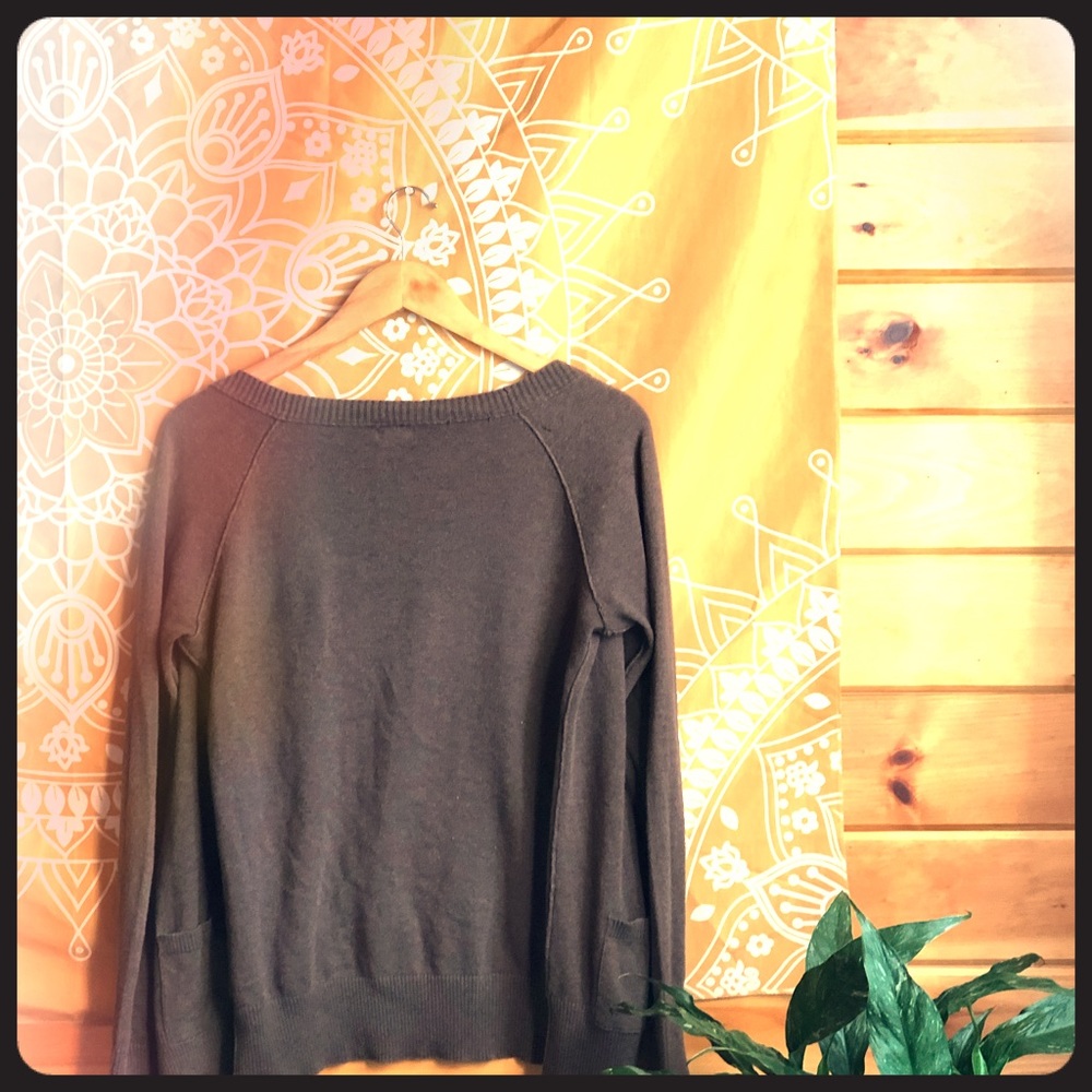 Mossimo Supply Co. DEEP V NECK CARDIGAN